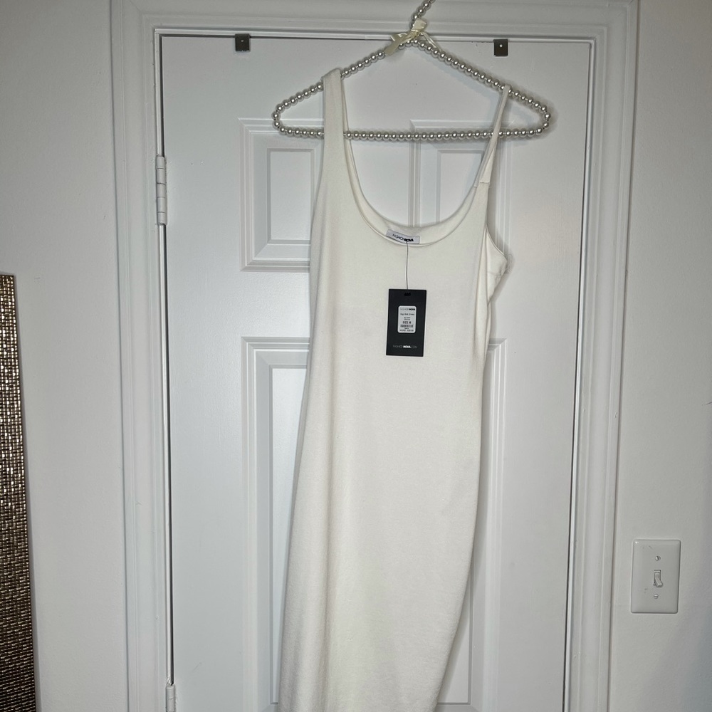 Gigi White MIDI Dress